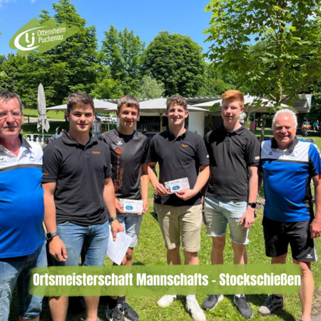 Ortsmeisterschaft Mannschaft - Stockschießen